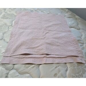 Ralph‎ Lauren Pink Matelasse Vine Design Standard Pillow Sham